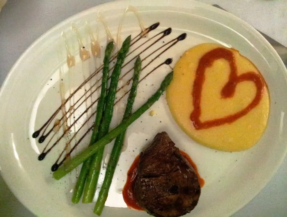 Polenta & Asparagus